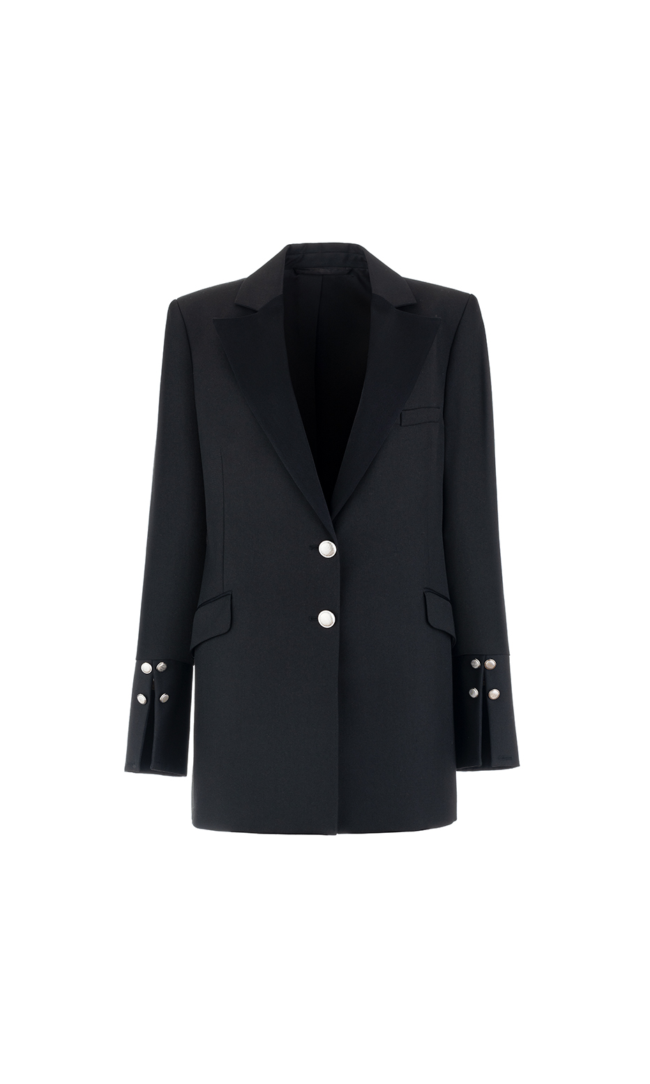 black structured blazer