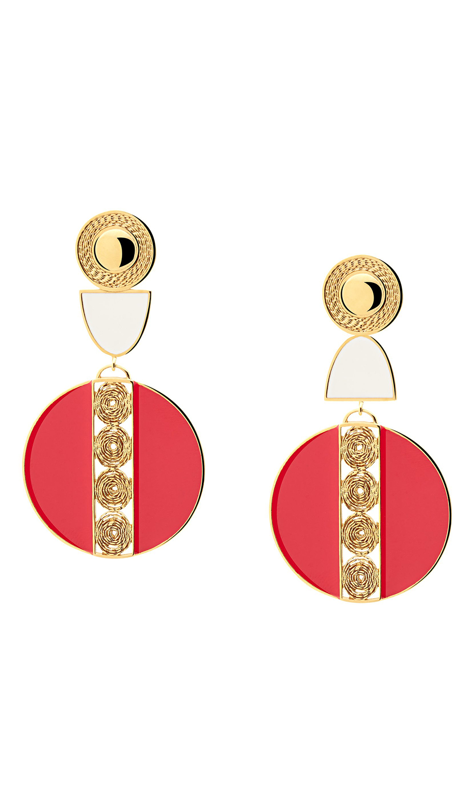 diana statement earrings pérola jewellery