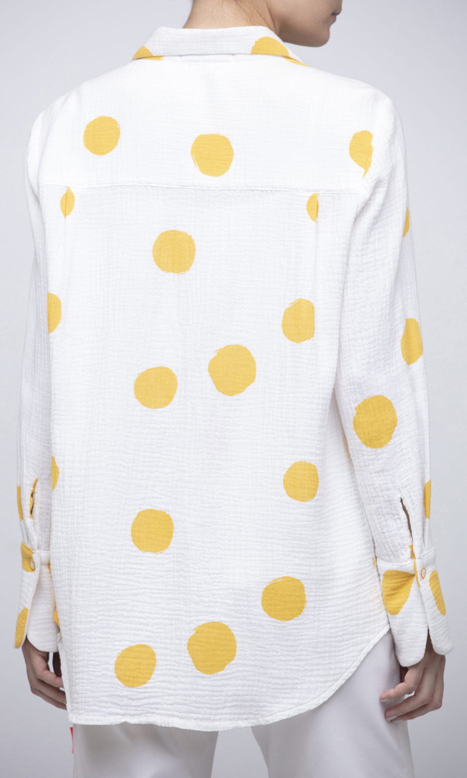 polka dots cotton shirt urbanoid