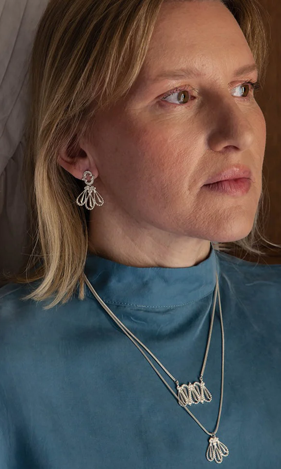 short earrings afeto jmc