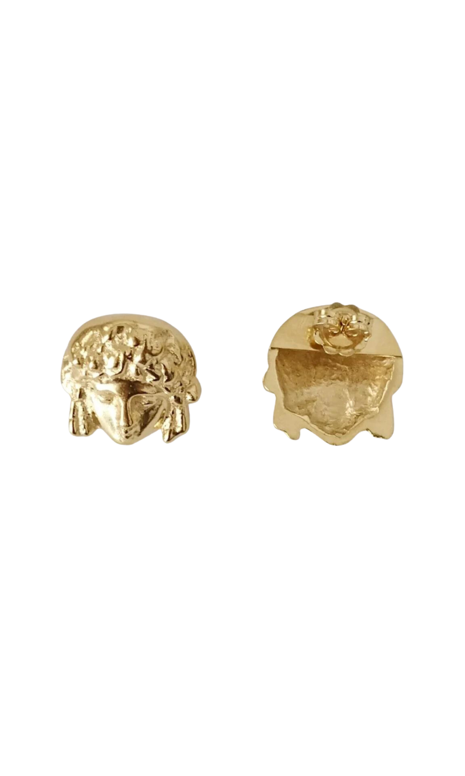 Roman Face Earrings