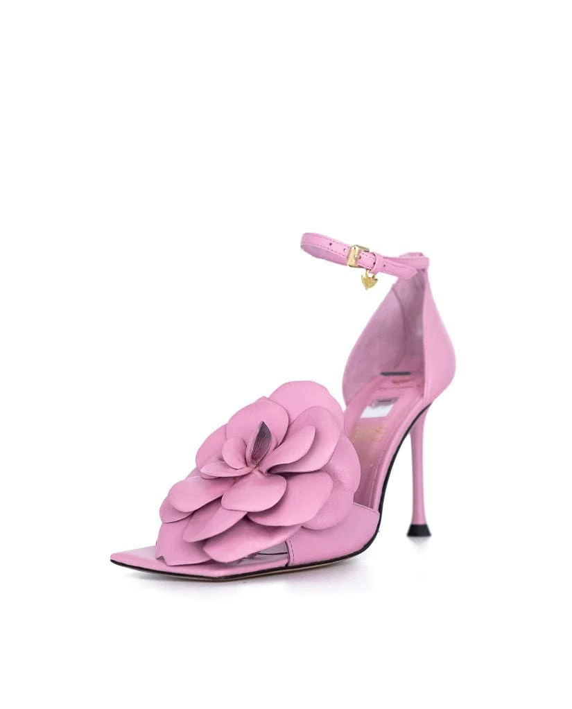 High Heel Flower Shoes