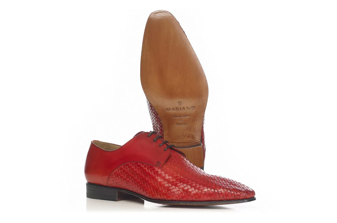 Derby Red Shoes