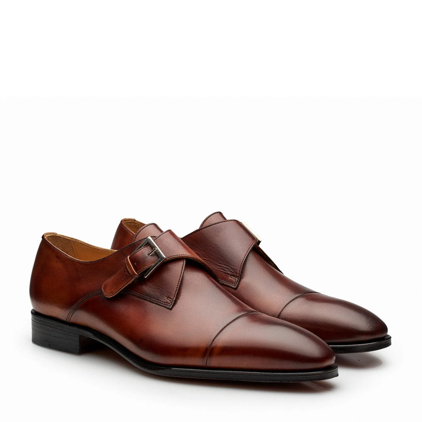 Cap Toe Monk Shoe