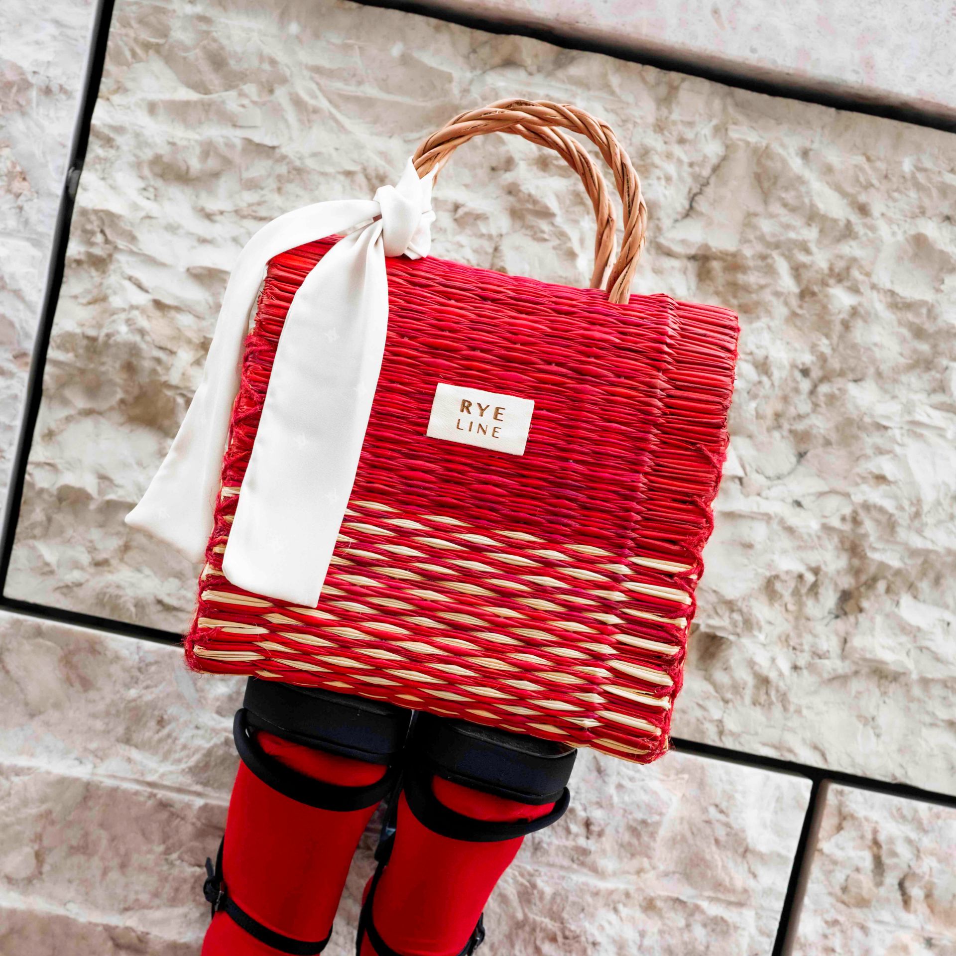Bicolor Handbag