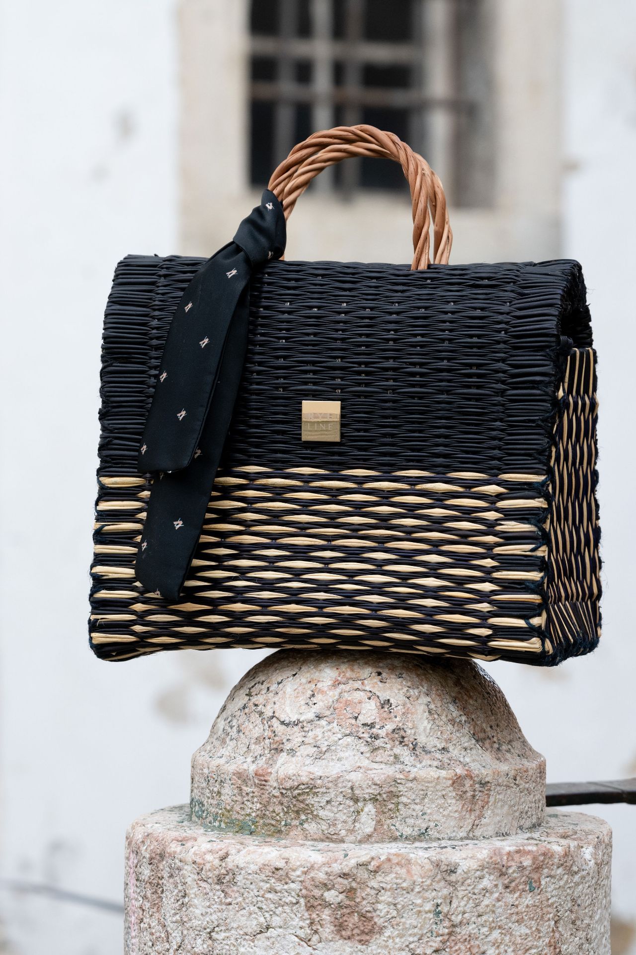 Large Bicolor Handbag 