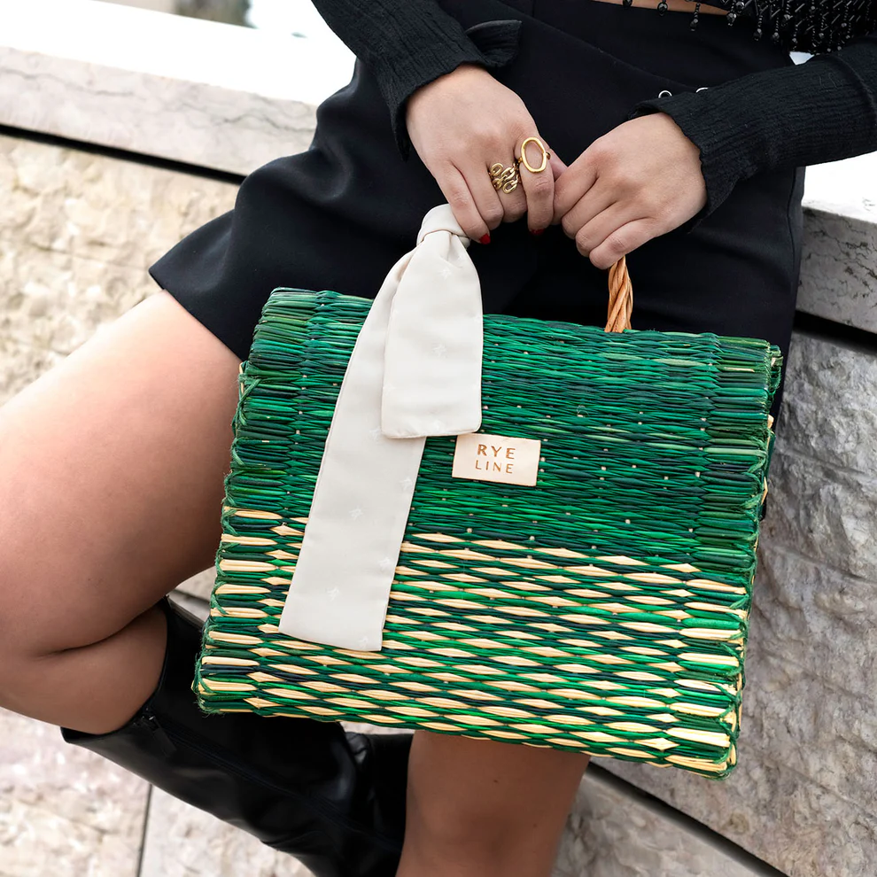 Large Bicolor Handbag 