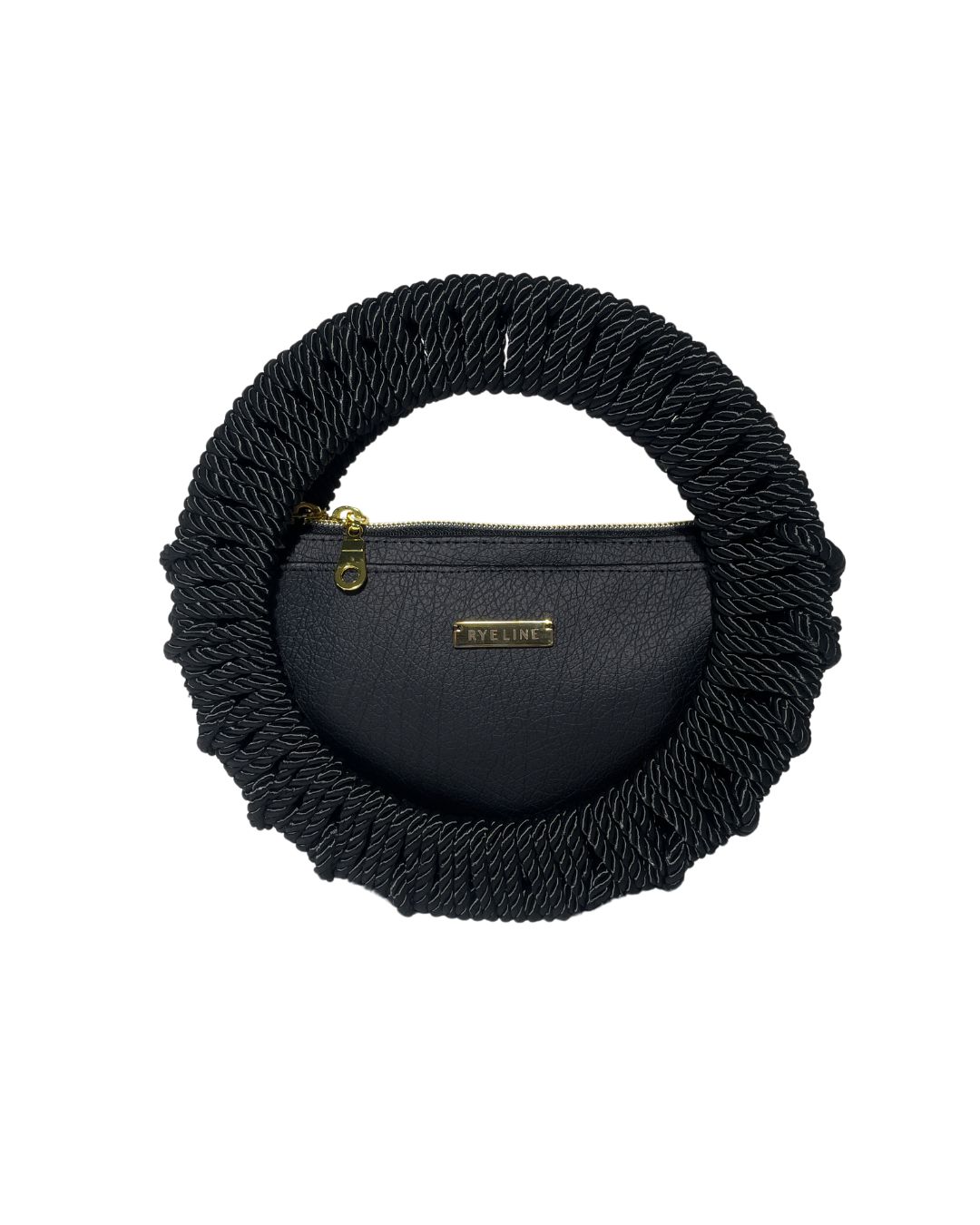 Rigid Round Macramê Bag