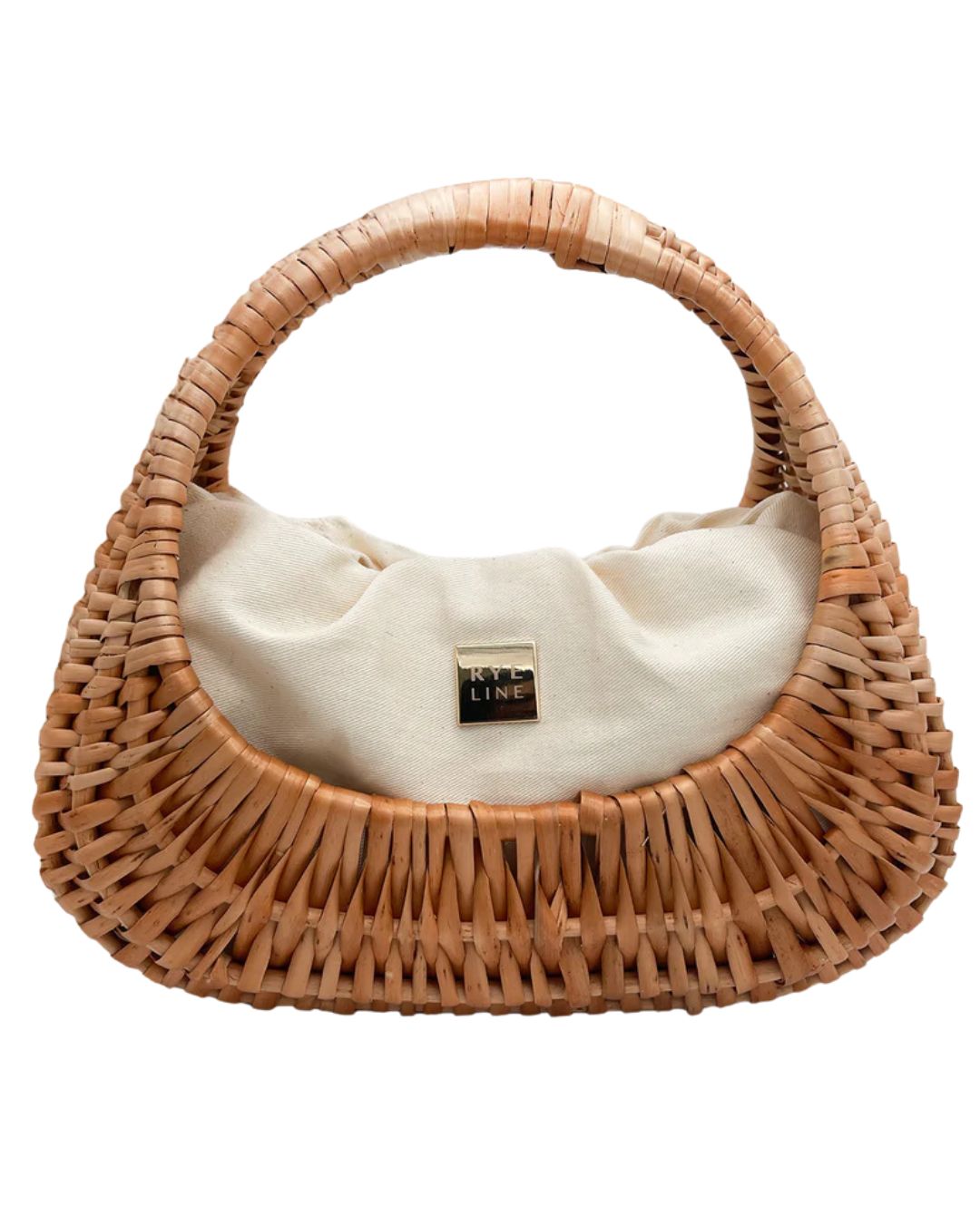 Rigid Wicker Basket