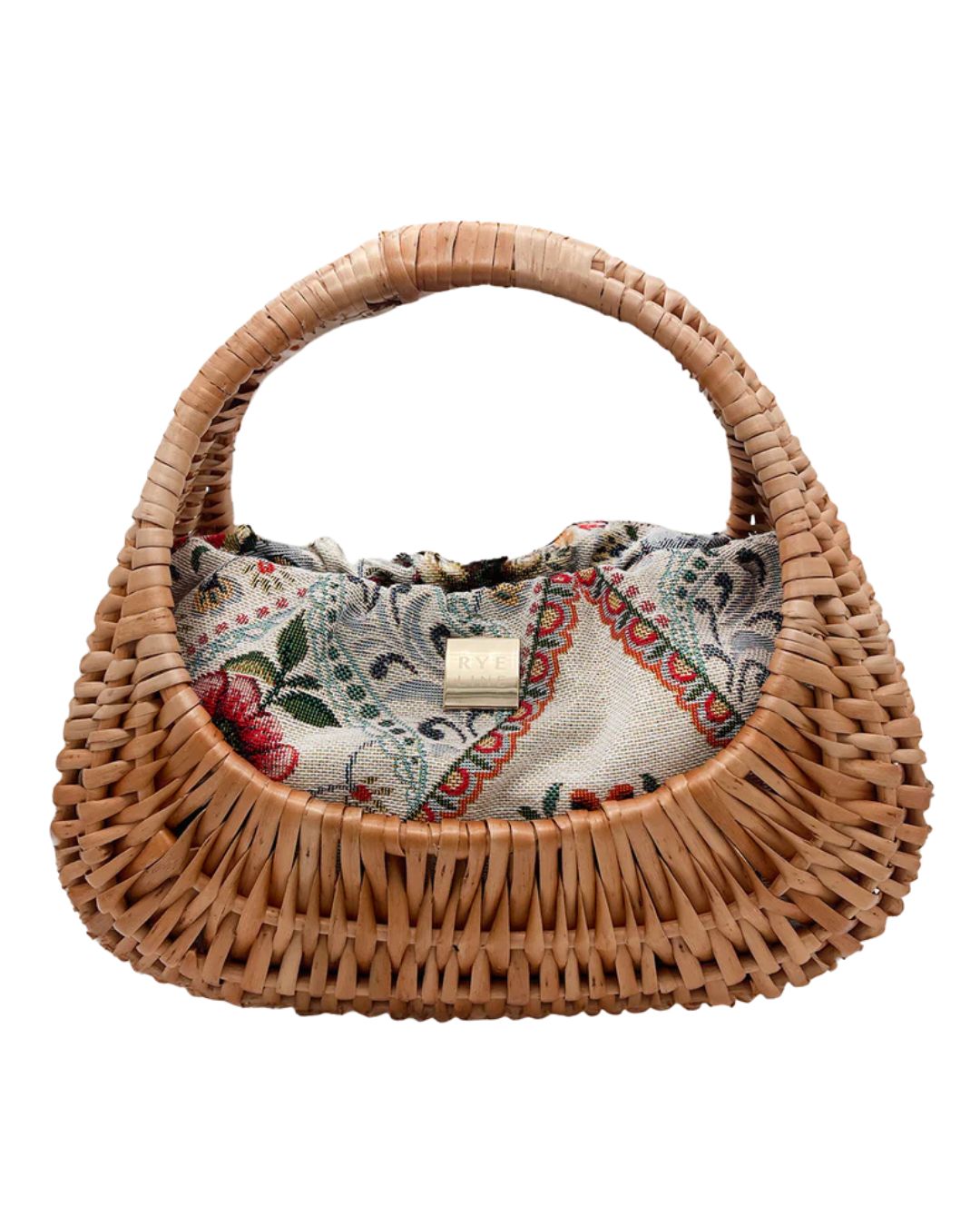 	Pattern Rigid Wicker Basket