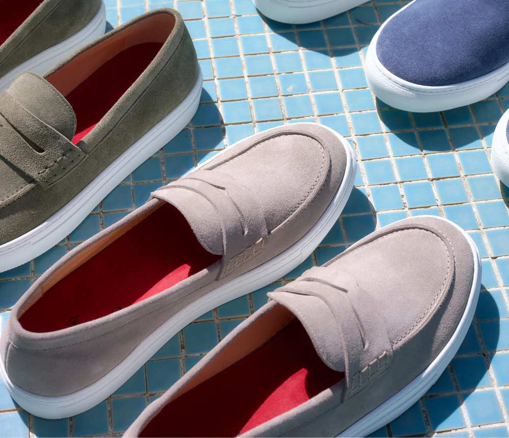 Slip On Suede Loafer