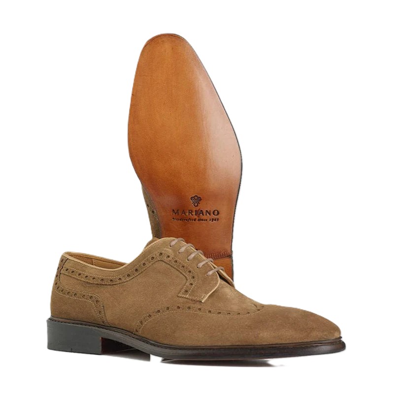 Classic Derby Suede Brogue