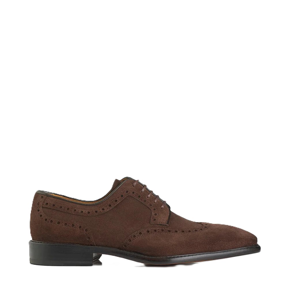 Classic Derby Suede Brogue
