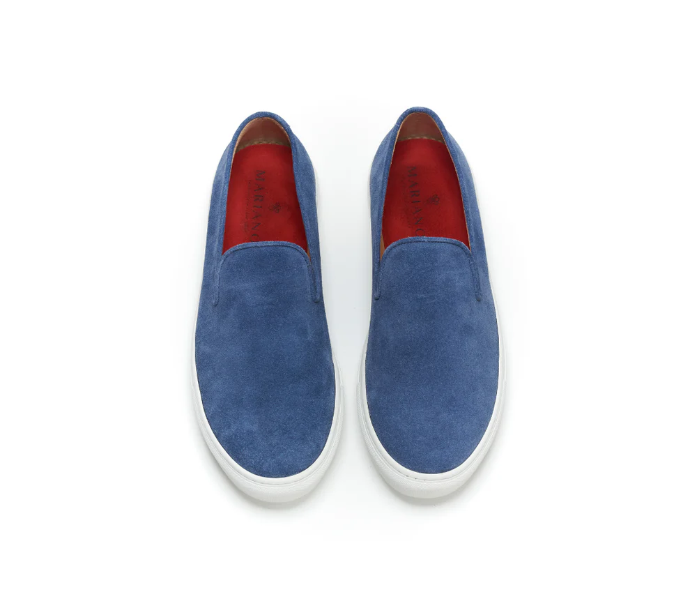 Plain Suede Slip-On Loafer