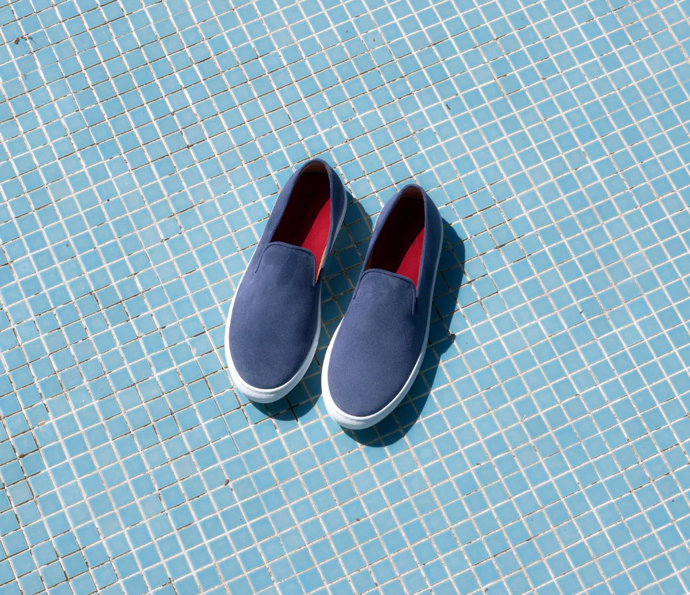 Plain Suede Slip-On Loafer