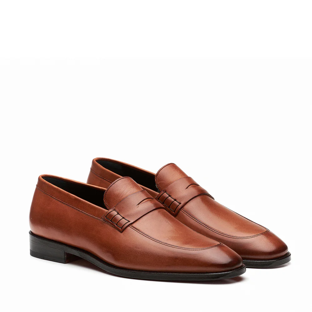 Plain Leather Loafer