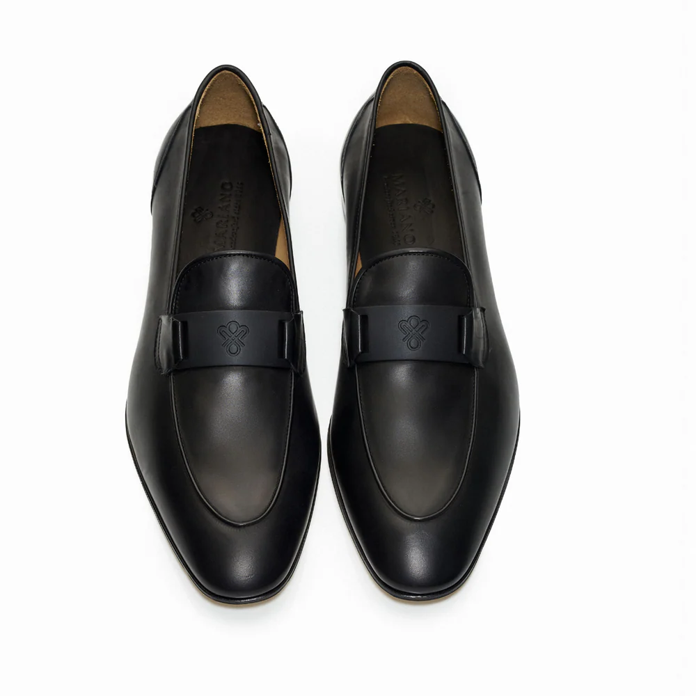 Engraved Leather Loafer