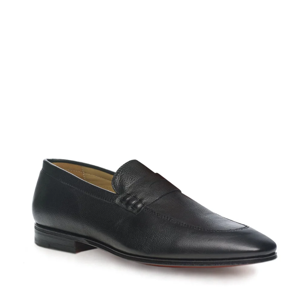 Plain Leather Loafer