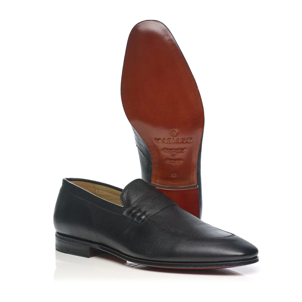 Plain Leather Loafer