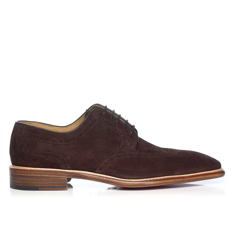 Classic Derby Suede Brogue