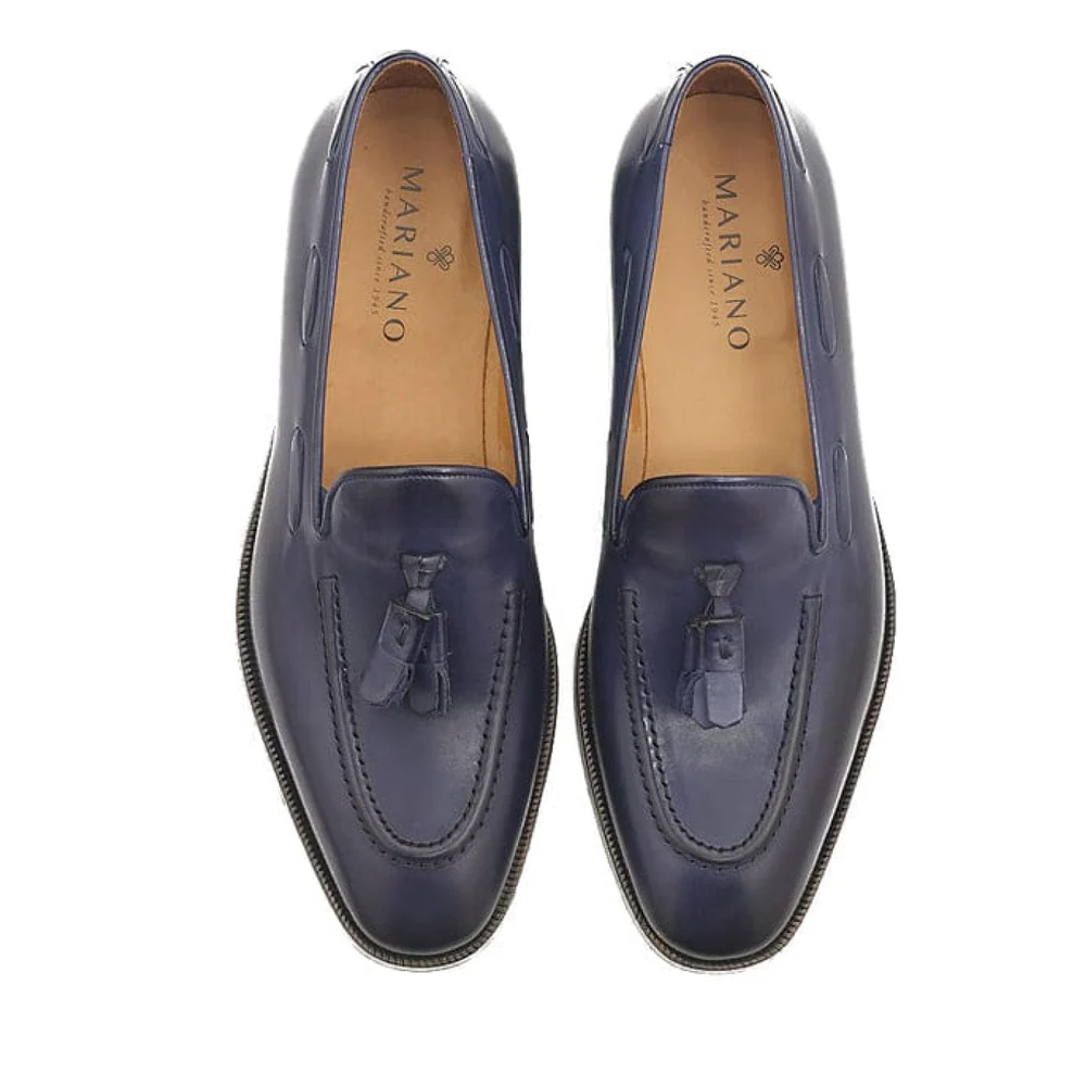 Classic Leather Loafer with Tassel  