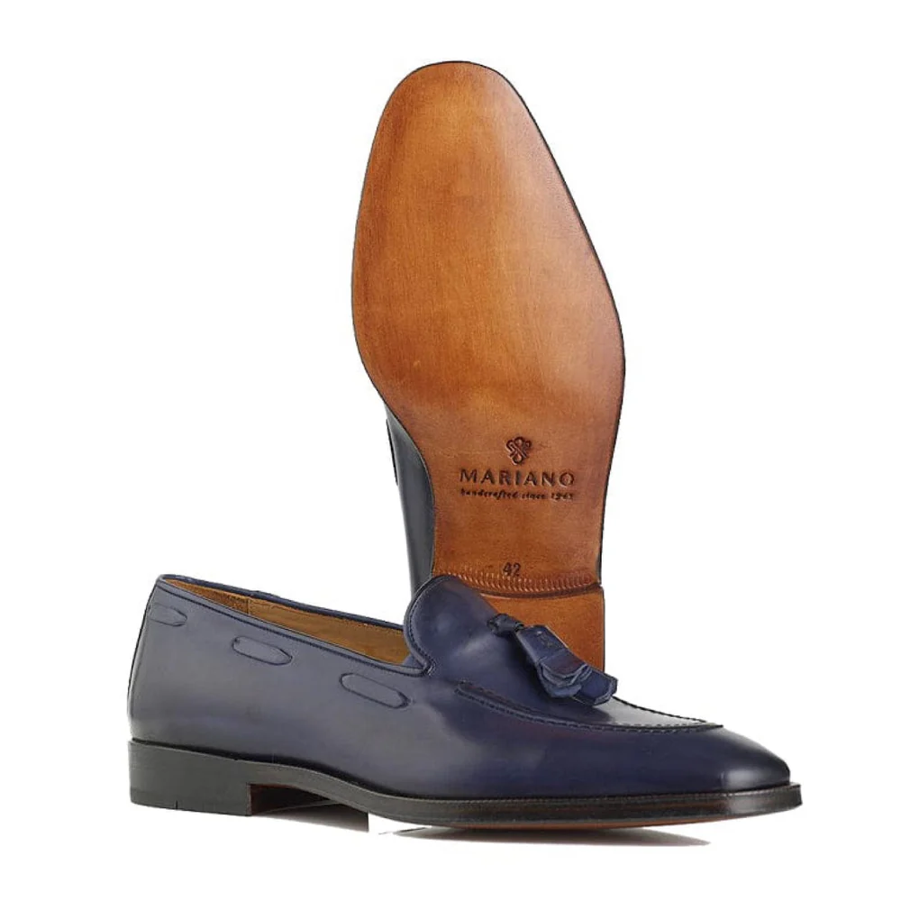 Classic Leather Loafer with Tassel  