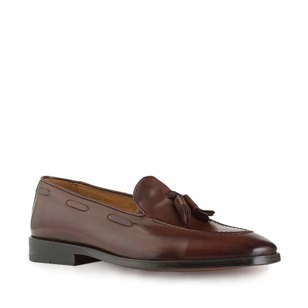 Classic Leather Loafer with Tassel  