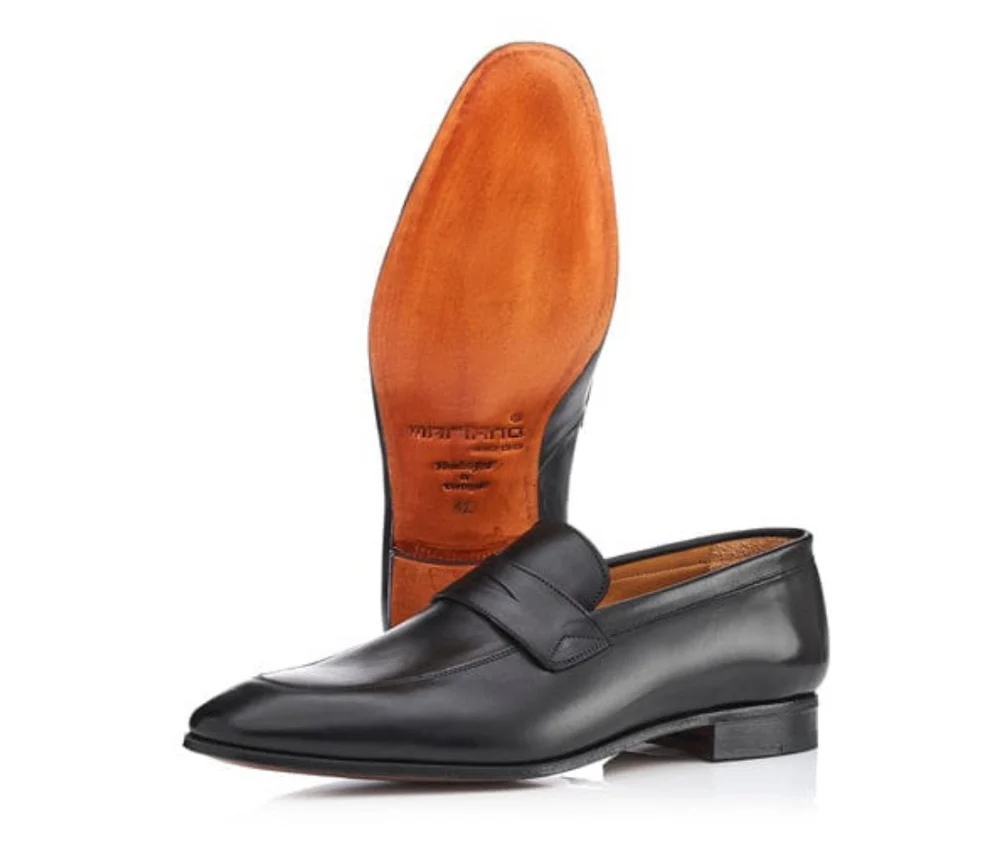 Plain Leather Loafer