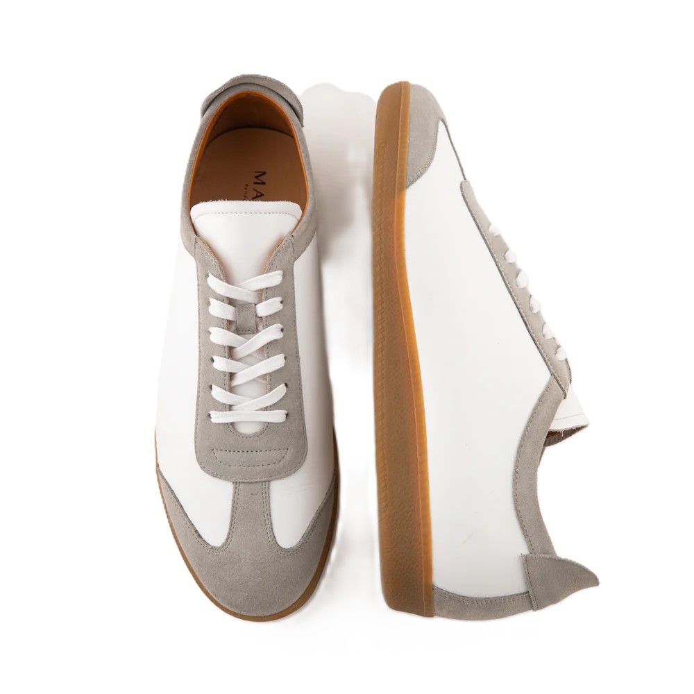Bicolor Leather Sneakers