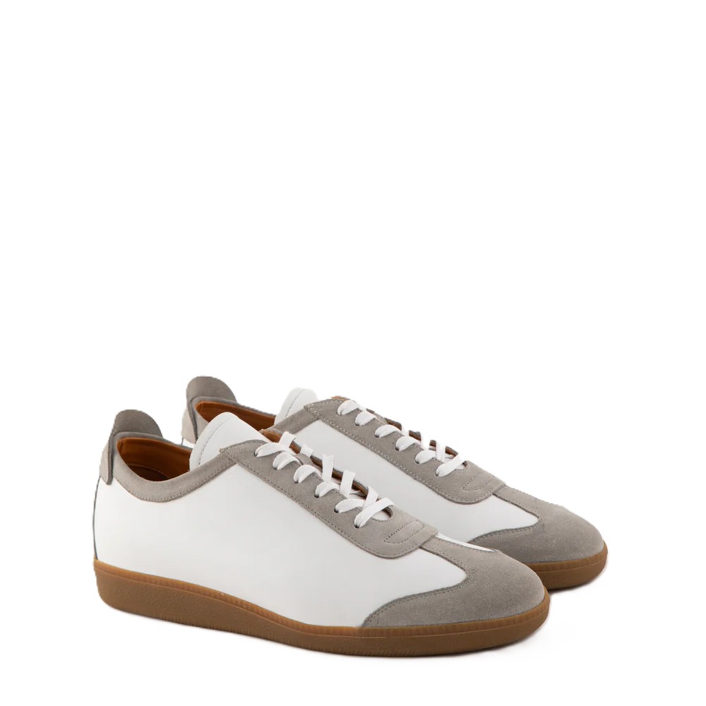 Bicolor Leather Sneakers