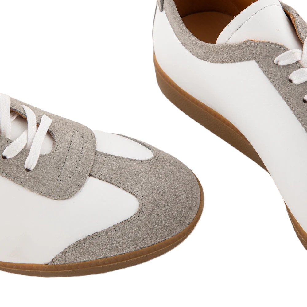 Bicolor Leather Sneakers