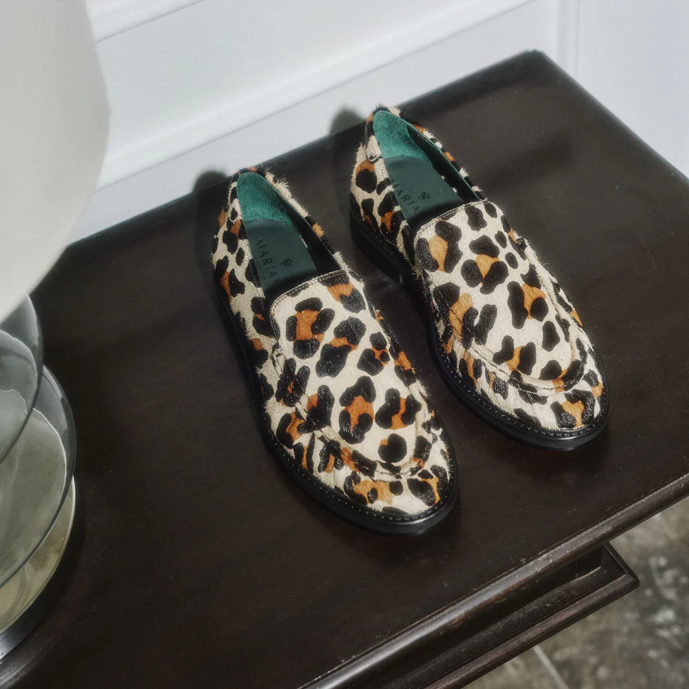 Leopard Print Effect Loafer