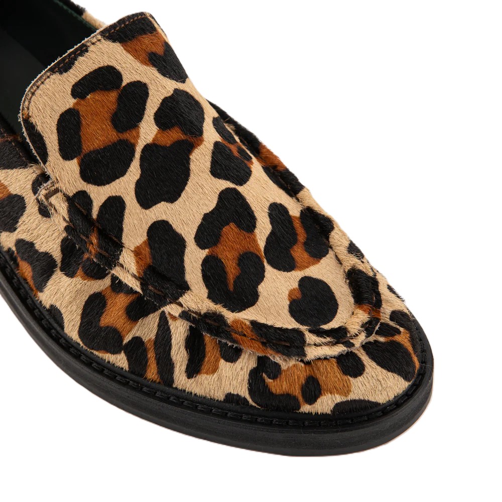 Leopard Print Effect Loafer